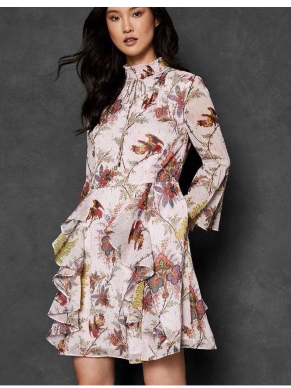 Ted Baker Orcha Arabesque Dress Size 2 (US 6)